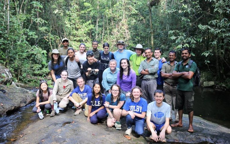 Colby College Environmental Management Undergrads visit Yagirala