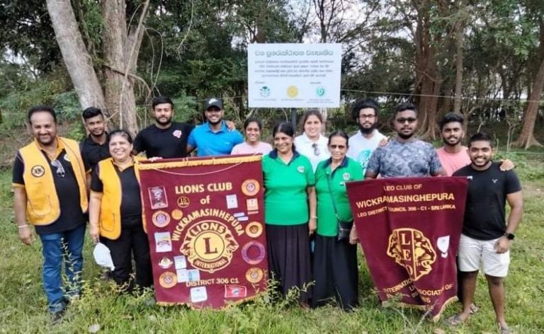 Lions Club District 306C1 joins hands with CFS in forest restoration at Karuwalagaswewa