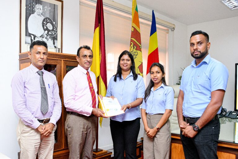 University of Sri Jayewardenepura Signs MOU with North Manufacturing Pvt Ltd for Forest Restoration